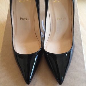 Knot Kid Patent CHRISTIAN LOUBOUTIN Shoes 38 1/2
